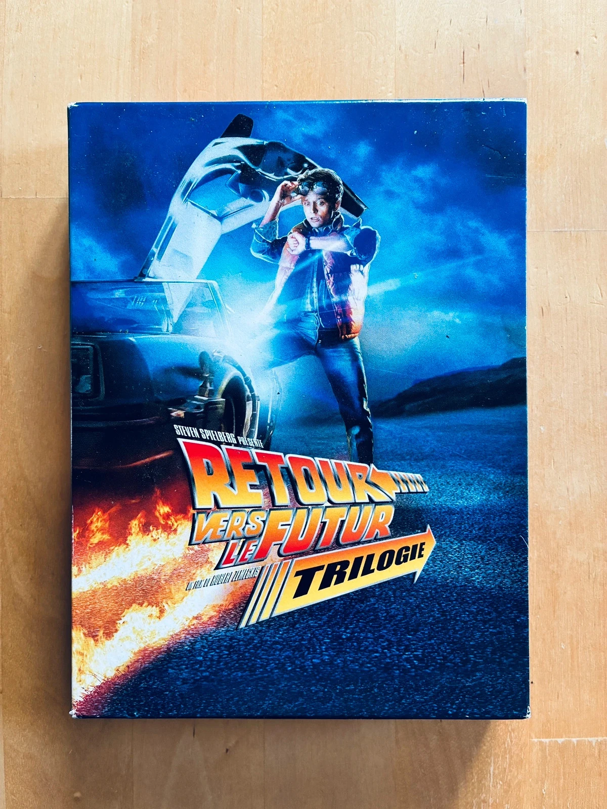 Coffret 4 DVD intégrale saga Retour vers le Futur de Robert Zemeckis.